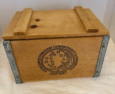 Vintage P&G Ivory Soap Wood Box Crate Procter & Gamble Anniversary Celestial picture