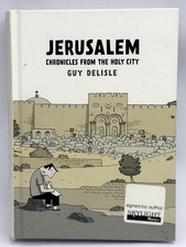SIGNED Jerusalem: Chronicles from the Holy City by Guy Delisle (English) HC picture