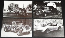 1972 Exhibit Supply Penny Arcade Hot Rod & Custom Car Trading Cards Lot 2 picture