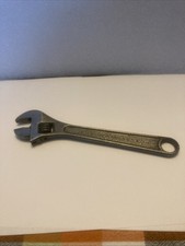 Utica Tools 8” Adjustable Wrench Model No. 91-8 Vintage Forged Alloy Steel USA picture