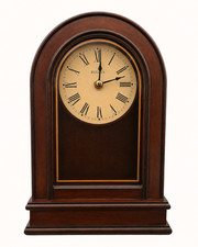 Bulova Engraved Hardwick Arch Clock picture