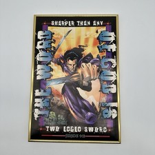 Rare Y2K Jesus Poster Hebrews 4:12 Eternal Studios Collectible Art Christian 00s picture