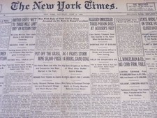 1923 JUNE 9 NEW YORK TIMES - L. L. WINKELMAN & CO. FAILS - NT 5860 picture