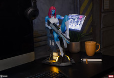 Sideshow Mystique Freedom & Destiny Premium Format LED Statue 15.5in 81/550 picture