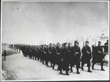 Serbian Crisis Austrian reserves marching 1910s OLD PHOTO picture