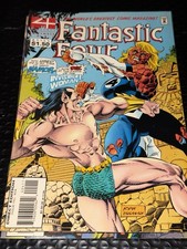 Fantastic Four  #404, Marvel comics, November  1995  w sheet & board 