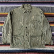 1940s WW2 Vintage USMC P41 HBT jacket Size Large picture