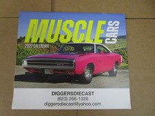 MUSCLE CAR CALENDAR 2027 picture