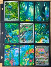 Pokémon Bulbasaur 151 Evolution Line Binder Insert picture