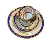 RARE ANTIQUE SPODE / COPELAND 4-PIECE SET — Pattern 1944 — Early 19th Century picture