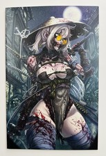 Dead Samurai 6 SDCC FOIL 2X Signed Drax Gal & John Dolmayan COA Ltd 250 Zombie picture