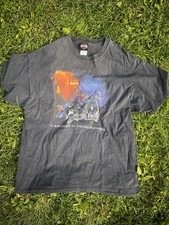 Harley-Davidson vintage y2k PA AIN'T OVER TIL FAT BOY SINGS Black XL T-Shirt picture