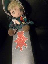 1991 Applause Precious Moments Doll of the Month December Christmas Caroler picture