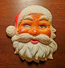 Vintage Mid Century Rosbro Lenticular Winking Santa Claus Face Made In Hong Kong picture