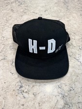 NEW x Harley Davidson Alpine Collab Black Trucker Hat picture