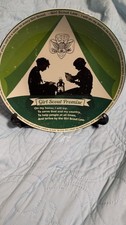 Girl Scout Plate and Scarf Gift Set (US Shipping Included) picture