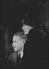 Photo:Mrs H.G. Fuller Son Portrait Photograph 1929 picture