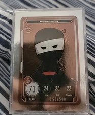 Notorious Ninja Series 2 Rare 150/500 TCG Compete and Collect Veefriends  picture