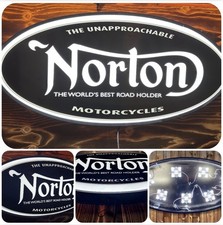 Norton Motorcycles 32” x 15