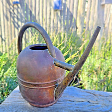 Vintage CHASE Brass & Copper Company Watering Can Art Deco, Centaur Mark, Copper picture