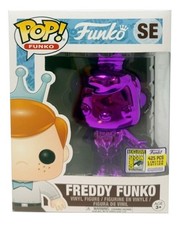Funko Pop Funko SE - Freddy Funko Chrome Purple Tuxedo SDCC Fundays LE 425 picture