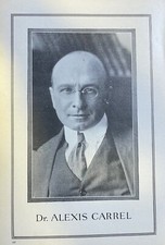1914 Vintage Magazine Illustration Dr. Alexis Carrel Carnegie Institute picture