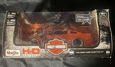 Maisto 1:24 Scale Harley-Davidson Custom 2006 Ford Mustang GT die cast in orange picture