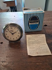 Vintage Westclox Baby Ben Style 7 Alarm Clock 12025 Fawn Original Box READ DESCR picture