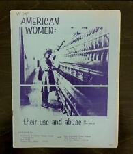 SSOC Southern Student Organizing Committee American Women Use & Abuse Booklet picture