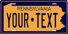Pennsylvania 1965 License Plate Personalized Custom Car Bike Motorcycle picture
