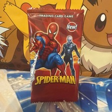 NEW Spiderman Trading Cards. 5 Cards Per Pack Marvel Universe picture