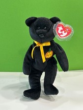 TY  HALLOWEEN BEANIE BABY BEAR HAUNT 2001 picture
