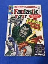 Fantastic Four Annual #2 (1964 Marvel) Silver Age Key 1st Origin Doctor Doom picture