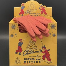 Wells Lamont 12pc Box Set 2035 Red Ryder Playmates Children's Gloves c1950s USA picture