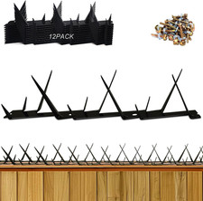 Metal anti Climb Spikes for Fences and Walls, Effectively Avoided Invaders Climb picture