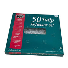 Vitnage Sterling 50 Clear Tulip Reflector Indoor Light String Set picture