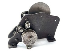 EDISON FIRESIDE CYLINDER PHONOGRAPH GEAR CLUSTER AND PLATE picture