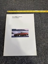 1994 BMW 3-SERIES 318i 325i CONVERTIBLE brochure catalog picture