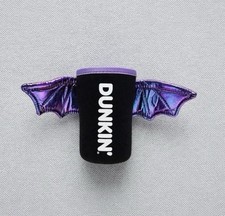 Sealed Dunkin' 2026 Limited Edition Bat Koozie, Batty Sleeve, Halloween Dunkin picture