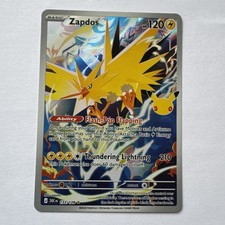 Zapdos 133/128 30th Celebrations Pokemon NM picture
