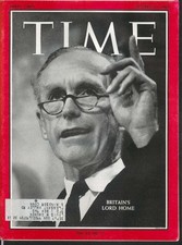 TIME Lord Home Goldwater Eisenhower McNamara Algeria + 10/25 1963 picture