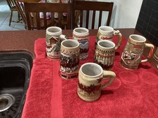vintage budweiser beer steins picture