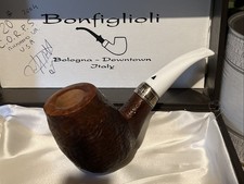 Alberto Bonfiglioli 2004 Pipa Ursus Argento Unsmoked With Sterling Silver picture