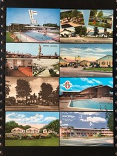 [8] Ontario California Motel postcards [all posted] picture