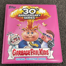 Cheapest On Ebay GPK Adam Bomb OFFICIAL TOPPS BINDER 30th Garbage Pail Kids picture
