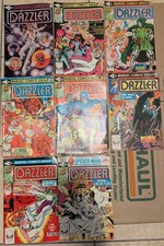Lot of 8 Dazzler comics Marvel 1981 Original Series #1, 1-7, 10 Doom Galactus picture