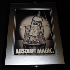 1989 Absolut Magic Vodka Framed 11x14 ORIGINAL Advertisement picture