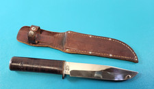 Rare WWII US Military Queen City Commando Knife & Sheath c. 1922-1945    TR530 picture