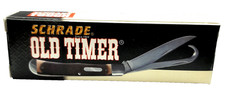 Schrade Old Timer S-OTHP Horse Pick Pocket Knife- New ~ OBB12 picture