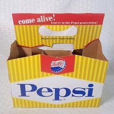 Vintage Pepsi Cardboard Carrier - 